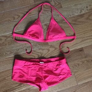 Red Body Glove bikini